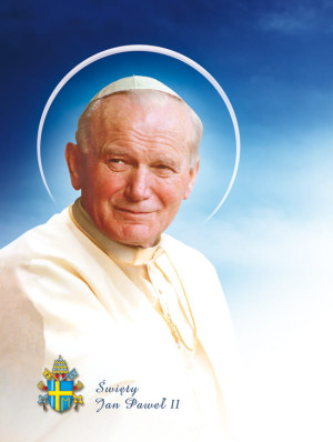 Plakat Religijny Ojciec Święty Jan Paweł II
