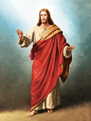 Plakat Religijny Jezus Chrystus