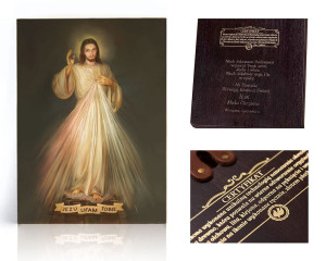 Ikona religijna Jezus Miłosierny - Jezu Ufam Tobie