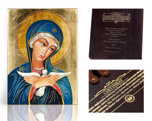 Ikona religijna Pneumatofora (Matka Boża niosąca Ducha Świętego)