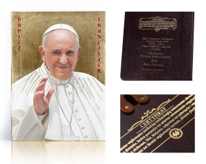 Ikona religijna Papież Franciszek