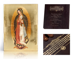 Ikona religijna Matka Boża z Guadalupe (Meksyk)