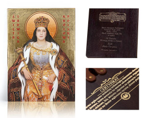 Ikona religijna Święta Jadwiga Królowa
