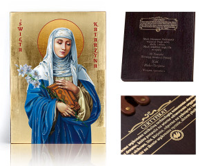 Ikona religijna Święta Katarzyna