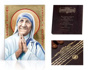 Ikona religijna Święta Matka Teresa z Kalkuty
