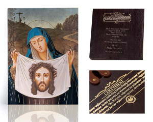 Ikona religijna Święta Weronika z Chustą