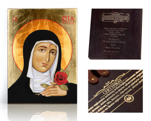 Ikona religijna Święta Rita