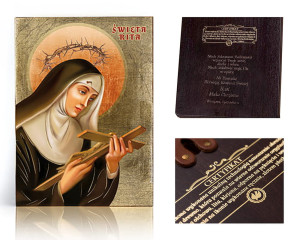Ikona religijna Święta Rita