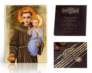 Ikona religijna Święty Antoni z Padwy