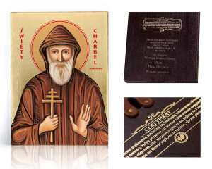 Ikona religijna Święty Charbel Makhlouf