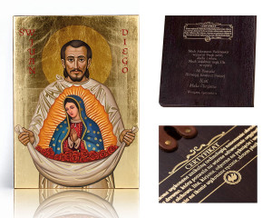 Ikona religijna Święty Juan Diego