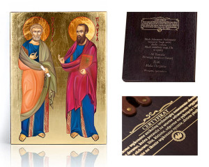Ikona religijna Święty Piotr i Paweł