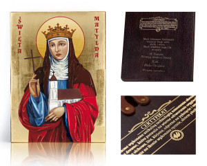 Ikona religijna Święta Matylda