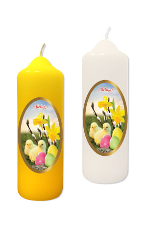 Świeca wielkanocna Alleluja