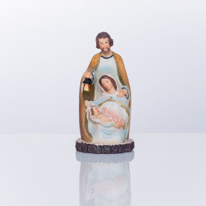 Ozdoba Bożonarodzeniowa - figurka Święta Rodzina - 15 cm
