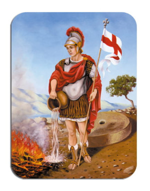 Magnesy religijne Święty Florian - 10 sztuk