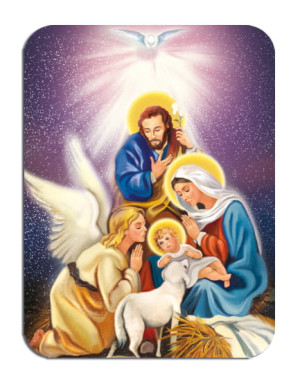 Magnesy religijne Święta Rodzina - 10 sztuk