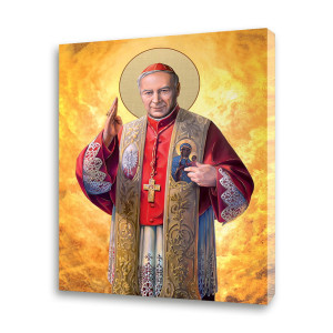 Obraz religijny na płótnie Błogosławiony Kardynał Stefan Wyszyński