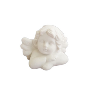 Aniołek ceramiczny biały