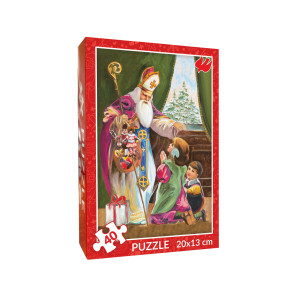 Puzzle na Boże Narodzenie - Święty Mikołaj