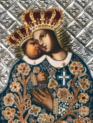 Plakat religijny Matka Boża Kalwaryjska