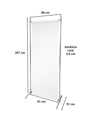 Stojak na Baner na Boże Ciało - Format Pojedynczy 207x86 cm