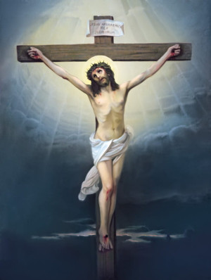 Plakat Religijny Ukrzyżowanie Jezusa Chrystusa