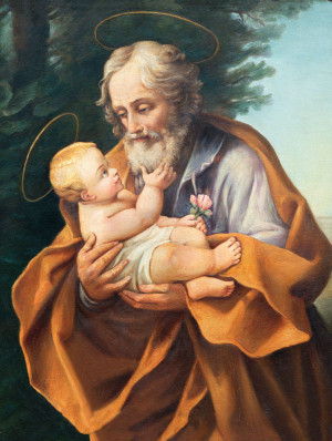 Plakat Święty Józef