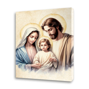 Obraz religijny na płótnie Święta Rodzina