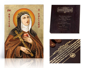 Ikona religijna Święta Aniela z Foligno