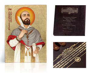 Ikona religijna Święty Franciszek Salezy