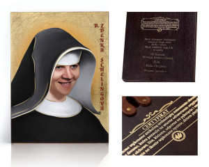 Ikona religijna Błogosławiona Zdenka Schelingova
