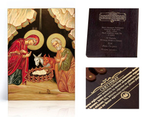 Ikona religijna Boże Narodzenie