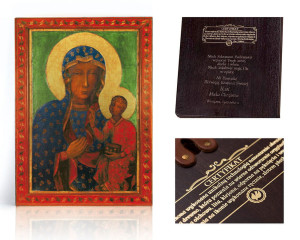 Ikona religijna Matka Boża Częstochowska Wędrująca