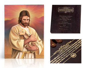 Ikona religijna Jezus Chrystus Dobry Pasterz