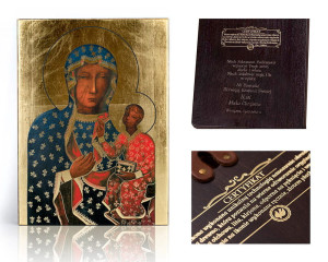 Ikona religijna Matka Boża Częstochowska Wędrująca