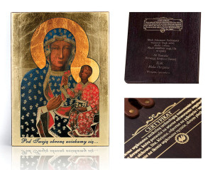 Ikona religijna Matka Boża Częstochowska Wędrująca