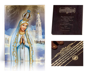 Ikona religijna Matka Boża Fatimska