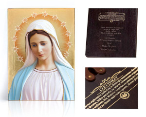 Ikona religijna Matka Boża z Medjugorie (Bośnia i Hercegowina)