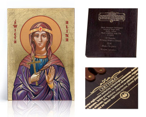 Ikona religijna Święta Alina