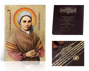 Ikona religijna Święta Bernadeta Soubirous