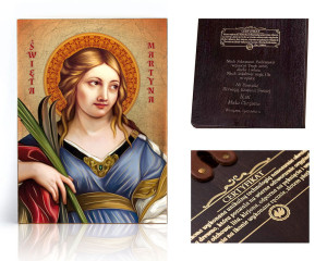 Ikona religijna Święta Martyna