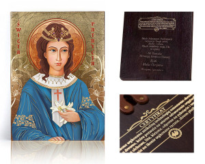 Ikona religijna Święta Patrycja
