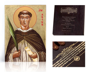 Ikona religijna Święty Artur