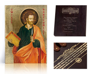 Ikona religijna Święty Bartłomiej Apostoł