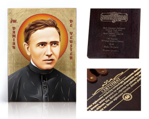Ikona religijna Święty Damian de Veuster