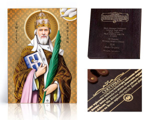 Ikona religijna Święty Fabian