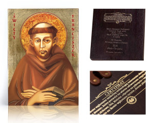 Ikona religijna Święty Franciszek