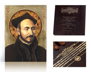 Ikona religijna Święty Ignacy Loyola