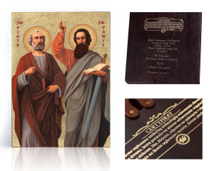 Ikona religijna Święty Piotr i Paweł